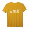 Sportschützen Gewehr Schießsport Evolution Fun T-Shirt - Humorvolles Geschenk für Männer und Frauen zu Weihnachten, Ostern & Geburtstag