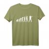 Sportschützen Gewehr Schießsport Evolution Fun T-Shirt - Humorvolles Geschenk für Männer und Frauen zu Weihnachten, Ostern & Geburtstag