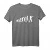 Sportschützen Gewehr Schießsport Evolution Fun T-Shirt - Humorvolles Geschenk für Männer und Frauen zu Weihnachten, Ostern & Geburtstag