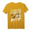Sportschütze Pistole Kal .45 ACP Spruch Geschenk T-Shirt – Lustiges Waffenshirt für Jäger, Schützen und Waffennarren