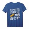 Sportschütze Pistole Kal .45 ACP Spruch Geschenk T-Shirt – Lustiges Waffenshirt für Jäger, Schützen und Waffennarren