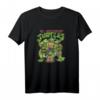 HapMonkey T-Shirt mit klassischer Gruppenpose - Nickelodeon Ninja Turtles Retro Cartoon Apparel für Männer, Frauen, Jungen und Mädchen