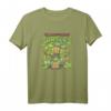 HapMonkey T-Shirt mit klassischer Gruppenpose - Nickelodeon Ninja Turtles Retro Cartoon Apparel für Männer, Frauen, Jungen und Mädchen