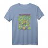 HapMonkey T-Shirt mit klassischer Gruppenpose - Nickelodeon Ninja Turtles Retro Cartoon Apparel für Männer, Frauen, Jungen und Mädchen