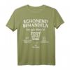 Das gute Stück schonend behandeln 80. Geburtstag T-Shirt – Humorvolles Geschenk mit Pflegeanleitung für Frauen und Männer
