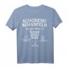 Das gute Stück schonend behandeln 80. Geburtstag T-Shirt – Humorvolles Geschenk mit Pflegeanleitung für Frauen und Männer