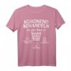 Das gute Stück schonend behandeln 80. Geburtstag T-Shirt – Humorvolles Geschenk mit Pflegeanleitung für Frauen und Männer