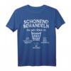 Das gute Stück schonend behandeln 80. Geburtstag T-Shirt – Humorvolles Geschenk mit Pflegeanleitung für Frauen und Männer