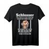 Ehre & Stolz Schlosser Handwerker Geschenk T-Shirt mit Faust – Perfektes Geburtstags- oder Weihnachtsgeschenk für Berufstätige im Handwerk