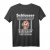 Ehre & Stolz Schlosser Handwerker Geschenk T-Shirt mit Faust – Perfektes Geburtstags- oder Weihnachtsgeschenk für Berufstätige im Handwerk