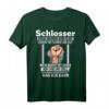 Ehre & Stolz Schlosser Handwerker Geschenk T-Shirt mit Faust – Perfektes Geburtstags- oder Weihnachtsgeschenk für Berufstätige im Handwerk