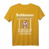 Ehre & Stolz Schlosser Handwerker Geschenk T-Shirt mit Faust – Perfektes Geburtstags- oder Weihnachtsgeschenk für Berufstätige im Handwerk