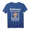 Ehre & Stolz Schlosser Handwerker Geschenk T-Shirt mit Faust – Perfektes Geburtstags- oder Weihnachtsgeschenk für Berufstätige im Handwerk