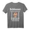 Ehre & Stolz Schlosser Handwerker Geschenk T-Shirt mit Faust – Perfektes Geburtstags- oder Weihnachtsgeschenk für Berufstätige im Handwerk