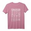 Lustiges Schlosser Meister Handwerker T-Shirt – Perfektes Geschenk für Schlosser, Auszubildende und Handwerker mit Humor