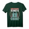 Lustiges Lockpicker T-Shirt mit Werkzeug – Geschenkidee für Lockpicking Hobby & Sport, inklusive Schloss & Übungsschloss
