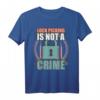 Lustiges Lockpicker T-Shirt mit Werkzeug – Geschenkidee für Lockpicking Hobby & Sport, inklusive Schloss & Übungsschloss