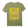 Lustiges Schlosser T-Shirt - 100% Lebende Schlosser Legende, originelles Geschenk für Metallarbeiter und Handwerker