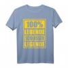 Lustiges Schlosser T-Shirt - 100% Lebende Schlosser Legende, originelles Geschenk für Metallarbeiter und Handwerker