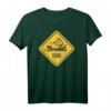 Snow Ski Xing Street Sign | Snowmobile Crossing Sign T-Shirt – Vintage Wintersport Design, Perfekt als Geschenk für Schneemobilfahrer zu Weihnachten & Geburtstag
