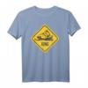Snow Ski Xing Street Sign | Snowmobile Crossing Sign T-Shirt – Vintage Wintersport Design, Perfekt als Geschenk für Schneemobilfahrer zu Weihnachten & Geburtstag
