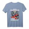 Kinder Achtung Kindergarten T-Shirt für Jungen mit Rennwagen – Lustiges Motiv für den Kindergartenstart, Motorsport-Fans & kleine Autofans