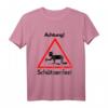 Achtung Schützenfest Lustiges Schützenverein Bier T-Shirt – Perfekt für Partys, Geburtstage & Weihnachten für Bier- und Trinkfestige