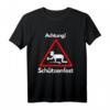 Achtung Schützenfest Lustiges Schützenverein Bier Saufen T-Shirt - Perfektes Partyoutfit und Geschenk für Bierliebhaber zum Schützenfest, Geburtstag oder Weihnachten