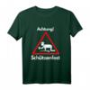 Achtung Schützenfest Lustiges Schützenverein Bier Saufen T-Shirt - Perfektes Partyoutfit und Geschenk für Bierliebhaber zum Schützenfest, Geburtstag oder Weihnachten