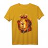 TEAM GAGA Löwe mit Krone und Schwert T-Shirt – Surrealistisches Design für Sport, Party & Geschenkideen für Kunstliebhaber, Familie & Freunde