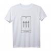 3 der Schwerter Tarotkarte T-Shirt – Minimalistisches Esoterik-Design für Tarot-Fans & Spirituelle Anlässe