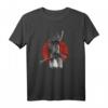 Japanischer Samurai-Krieger mit Schwert und Bushido-Code T-Shirt – Perfekt für Kampfsport, Japan-Fans und kulturelle Anlässe
