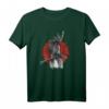 Japanischer Samurai-Krieger mit Schwert und Bushido-Code T-Shirt – Perfekt für Kampfsport, Japan-Fans und kulturelle Anlässe