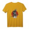 Japanischer Samurai-Krieger mit Schwert und Bushido-Code T-Shirt – Perfekt für Kampfsport, Japan-Fans und kulturelle Anlässe
