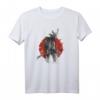 Japanischer Samurai-Krieger mit Schwert und Bushido-Code T-Shirt – Perfekt für Kampfsport, Japan-Fans und kulturelle Anlässe