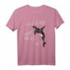 Ich liebe einfach Orcas – Cooles Schwert-Wal Orca T-Shirt für Meerestier-Fans, Surfer & Ozean-Liebhaber