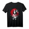 Japanisches Samurai Feuerkrieger T-Shirt mit Schwertern - Vintage Design für Kampfsport- und Japan-Fans