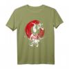 Japanisches Samurai Feuerkrieger T-Shirt mit Schwertern - Vintage Design für Kampfsport- und Japan-Fans