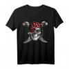 Piraten T-Shirt Damen und Herren mit Schwert Motiv - Perfektes Geschenk für Familie, Freunde & Piratenfans zu Weihnachten, Geburtstag, Vatertag & Muttertag
