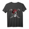 Piraten T-Shirt Damen und Herren mit Schwert Motiv - Perfektes Geschenk für Familie, Freunde & Piratenfans zu Weihnachten, Geburtstag, Vatertag & Muttertag
