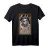 Tarotkarten T-Shirt - Königin der Schwerter - Okkult & Wahrsagerin Design für Freunde der Mystik, Freizeit & Spirituelles