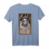 Tarotkarten T-Shirt - Königin der Schwerter - Okkult & Wahrsagerin Design für Freunde der Mystik, Freizeit & Spirituelles