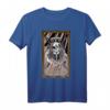 Tarotkarten T-Shirt - Königin der Schwerter - Okkult & Wahrsagerin Design für Freunde der Mystik, Freizeit & Spirituelles