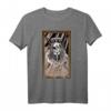 Tarotkarten T-Shirt - Königin der Schwerter - Okkult & Wahrsagerin Design für Freunde der Mystik, Freizeit & Spirituelles