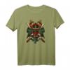 Samurai Krieger Geschenk - Katana Schwert Kämpfer Japan T-Shirt für Kampfsport und Kulturfans