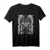 Wikinger Muster Vegvisir Valknut Wikinger Schwert und Axt T-Shirt – Perfektes Geschenk für Wikinger- und Nordische Mythologie-Fans