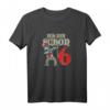 Kinder Ritter T-Shirt zum 6. Geburtstag – Perfektes Geschenk für kleine Ritter, Drachen und Mittelalter-Fans