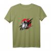 Japanisches Samurai Krieger T-Shirt mit Schwert – Perfektes Geschenk für Fans der japanischen Kultur, Kampfkünste und Familie