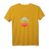 Retro Herzschlag Schwimmen T-Shirt – Geschenk für Schwimmer, Wassersportler & Schwimmtrainer zu Weihnachten & Geburtstag