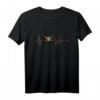 EKG Schwimmen T-Shirt – Geschenk für Schwimmer, Wassersportler & Wasserratten zu Weihnachten & Geburtstag